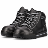 REBEL Hi Top Safety Boot Black – 200J Wide Steel Toe Sneaker-Style Work Boot