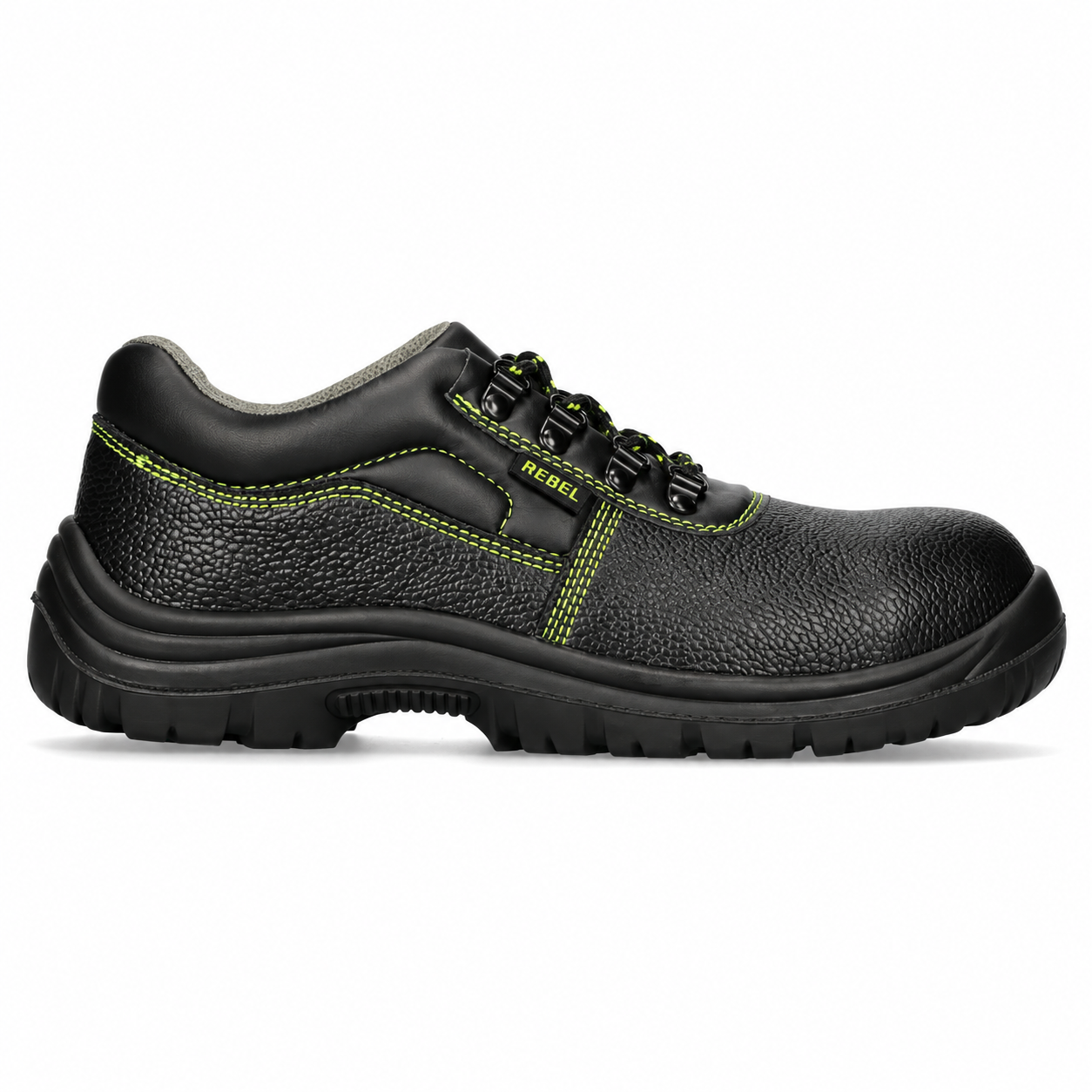 REBEL Kontrakta Safety Shoe Black – Steel Toe Work Shoe - Image 5