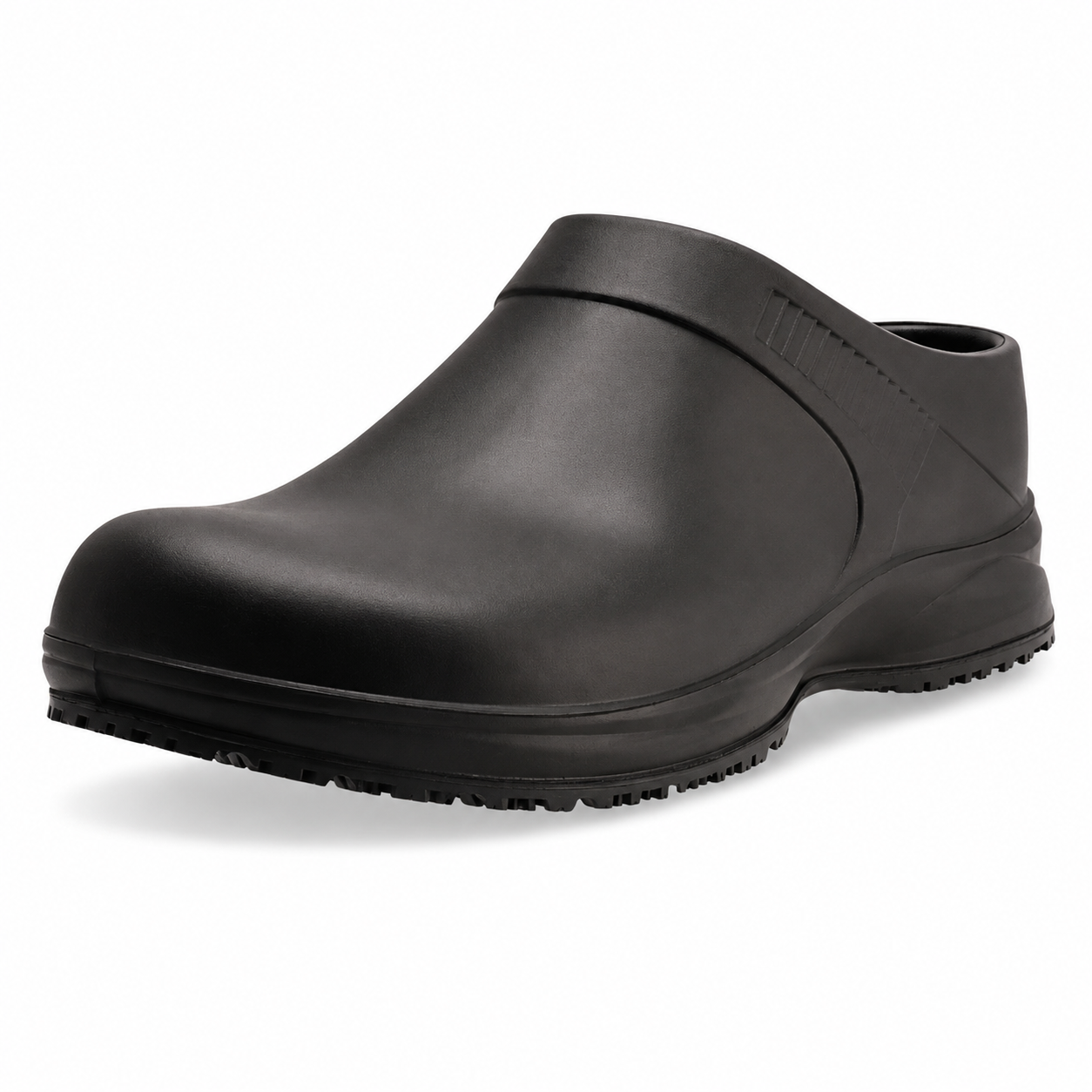 REBEL Cruiza Chef-Pro Slip-On Clog No Strap Black – Professional Kitchen & Hospitality Work Shoe - Image 9