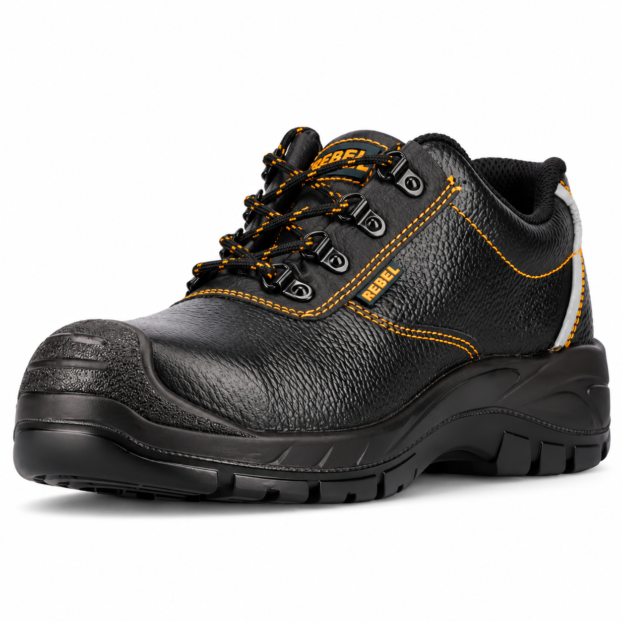 REBEL Chukka Safety Shoe Black – 200J Steel Toe Work Shoe - Image 5