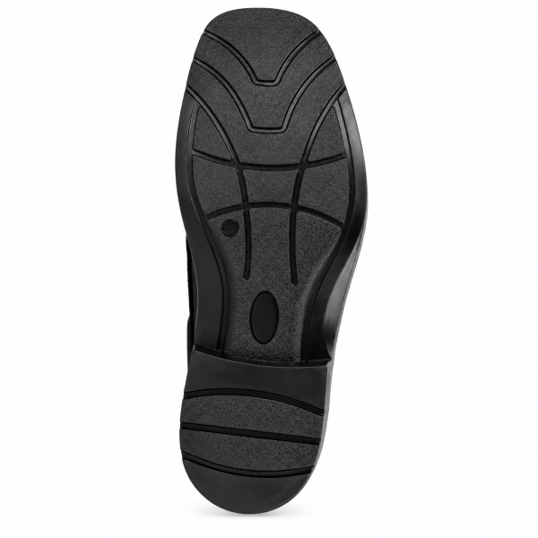 REBEL Classic Work Safety Shoe Black – 200J Steel Toe Formal Work Shoe - Image 7