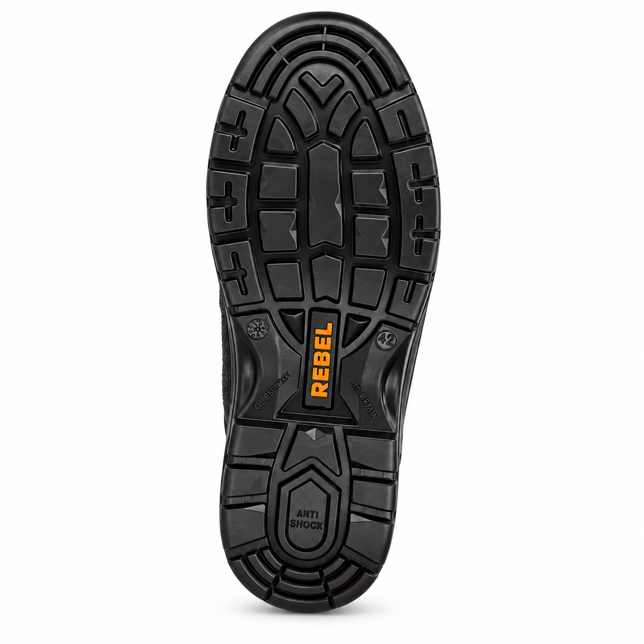 REBEL FX2 S1P Safety Boot Black – Steel Toe & Anti-Penetration Work Boot - Image 4
