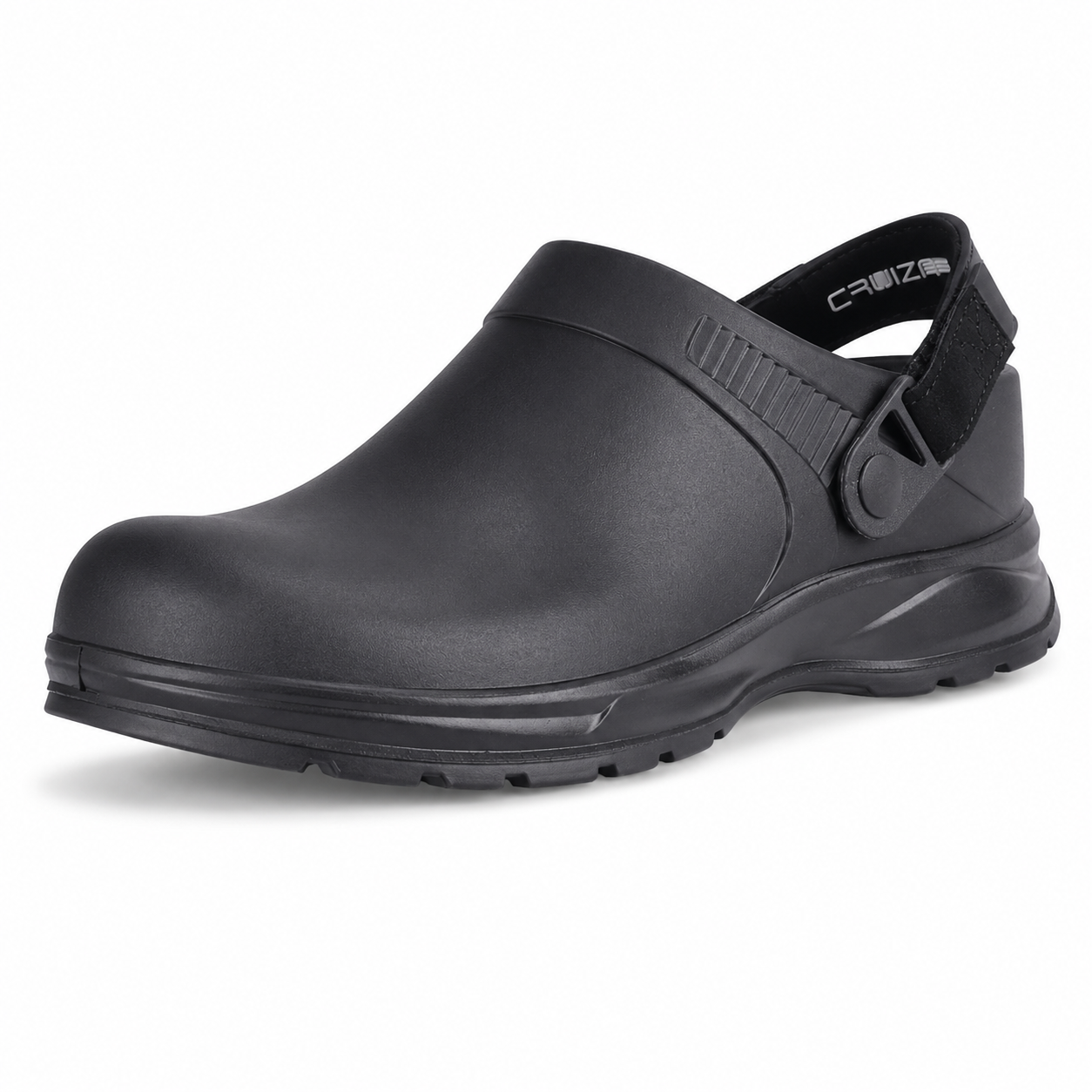REBEL Cruiza Work-Pro Slip-On Clog Black – Professional Janitorial & Work Shoe - Image 4