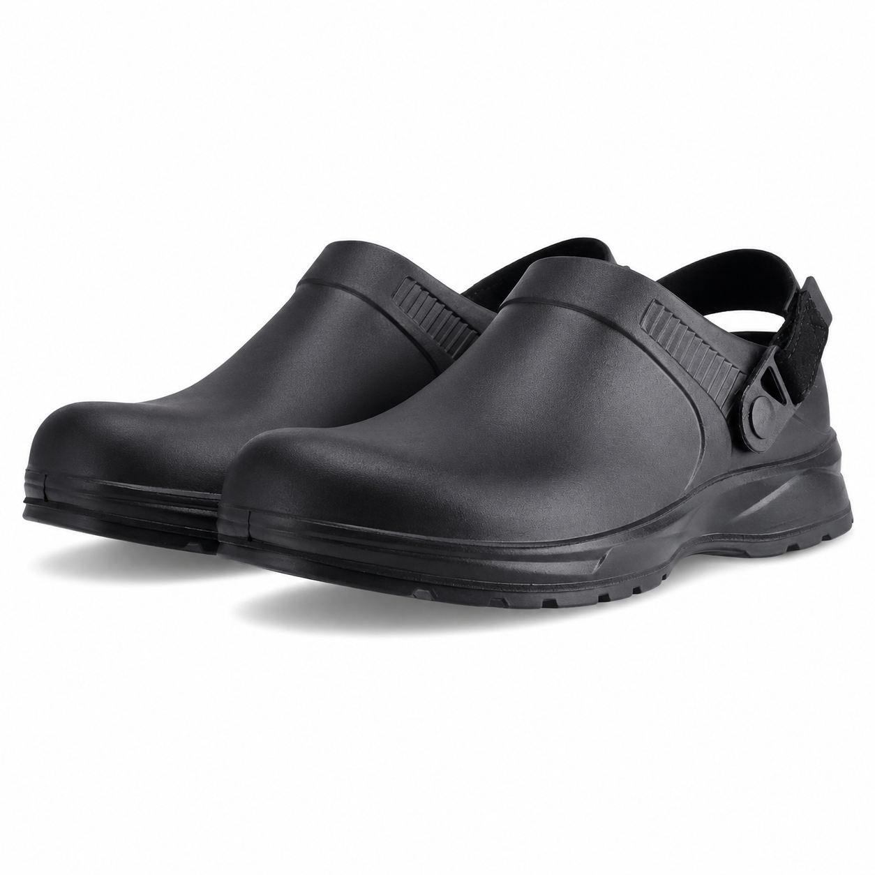 REBEL Cruiza Work-Pro Slip-On Clog Black – Professional Janitorial & Work Shoe