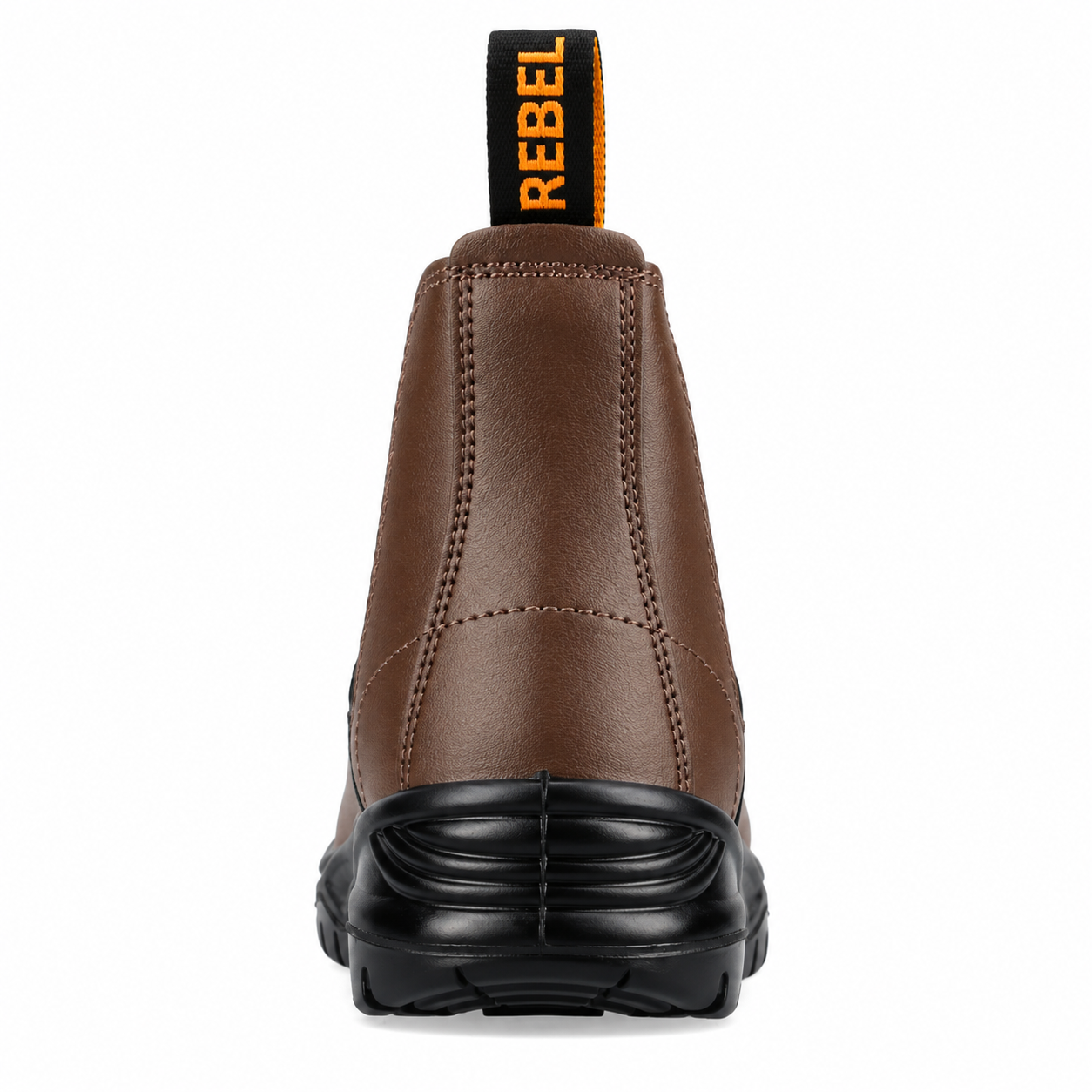 REBEL FX2 Chelsea Safety Boot Brown – S1P Steel Toe & Anti-Penetration Work Boot - Image 8