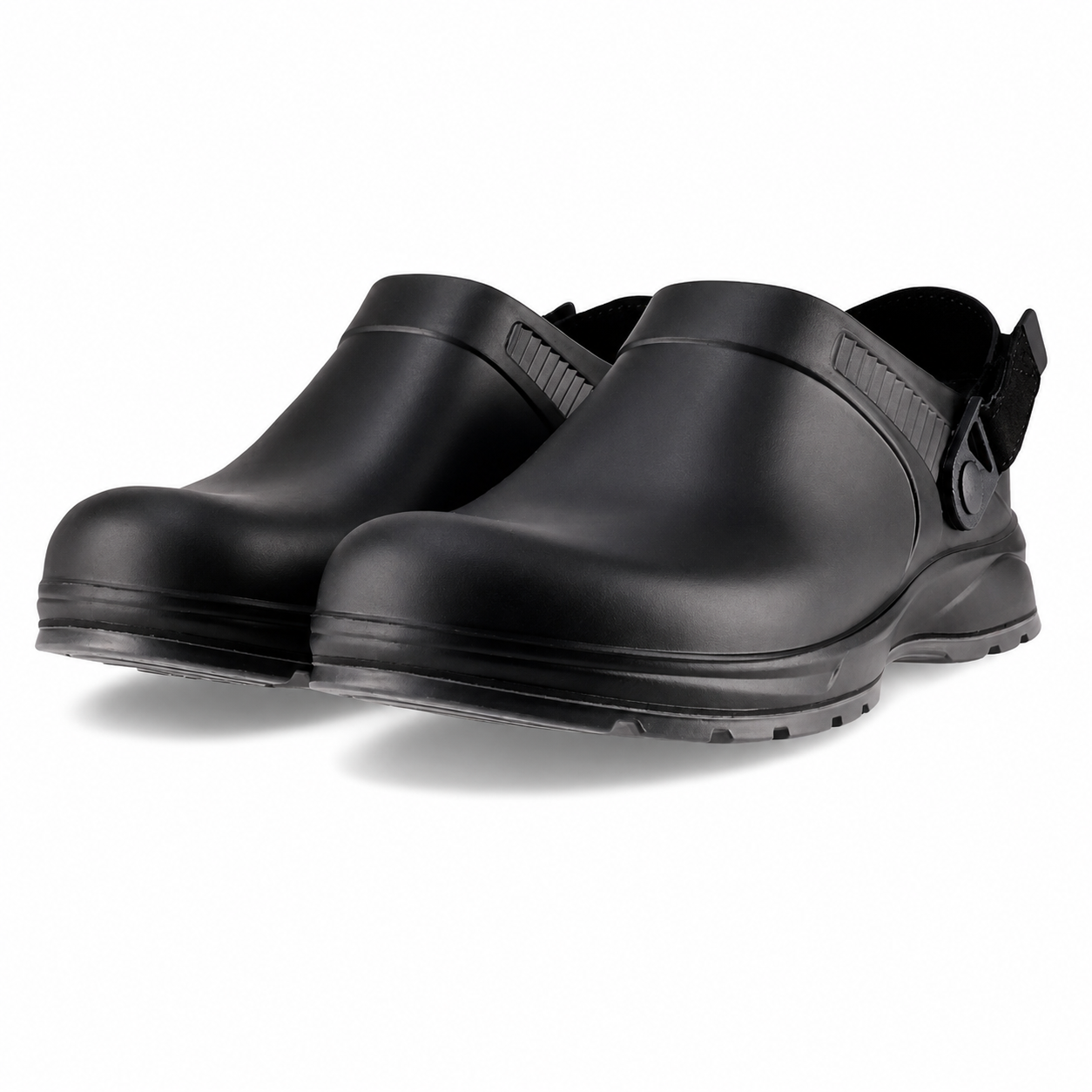 REBEL Cruiza Medi-Pro Slip-On Clog Black & Grey – Professional Healthcare Work Shoe - Image 4