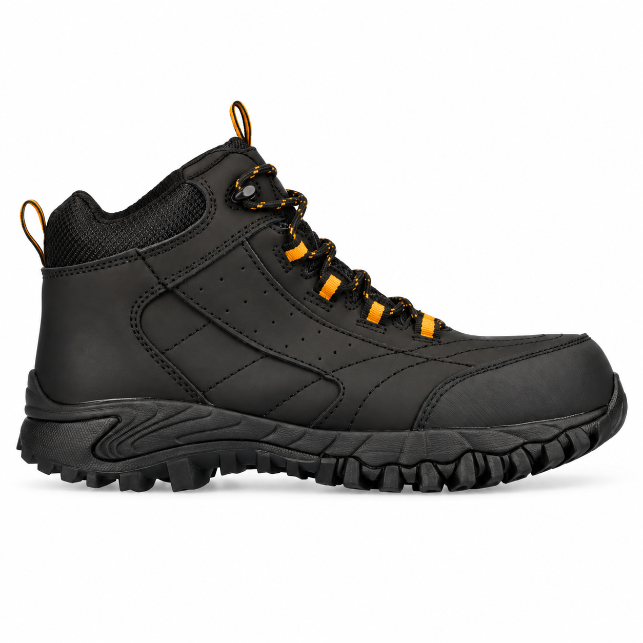 REBEL Expedition HI Safety Boot Black – 200J Steel Toe S3 Water-Resistant Work Boot - Image 8