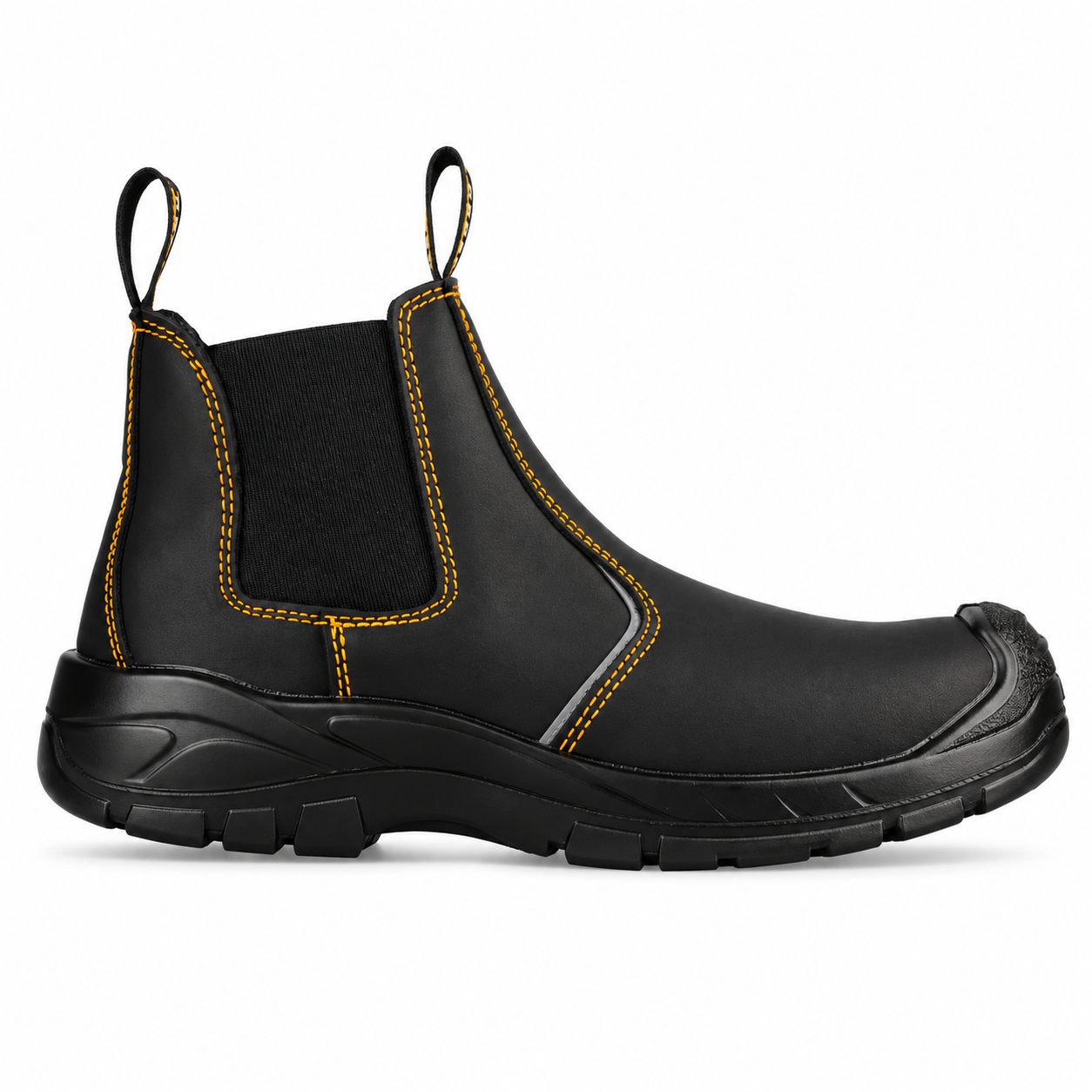 REBEL Anvil Chelsea Safety Boot Black – 200J Steel Toe Work Boot - Image 6