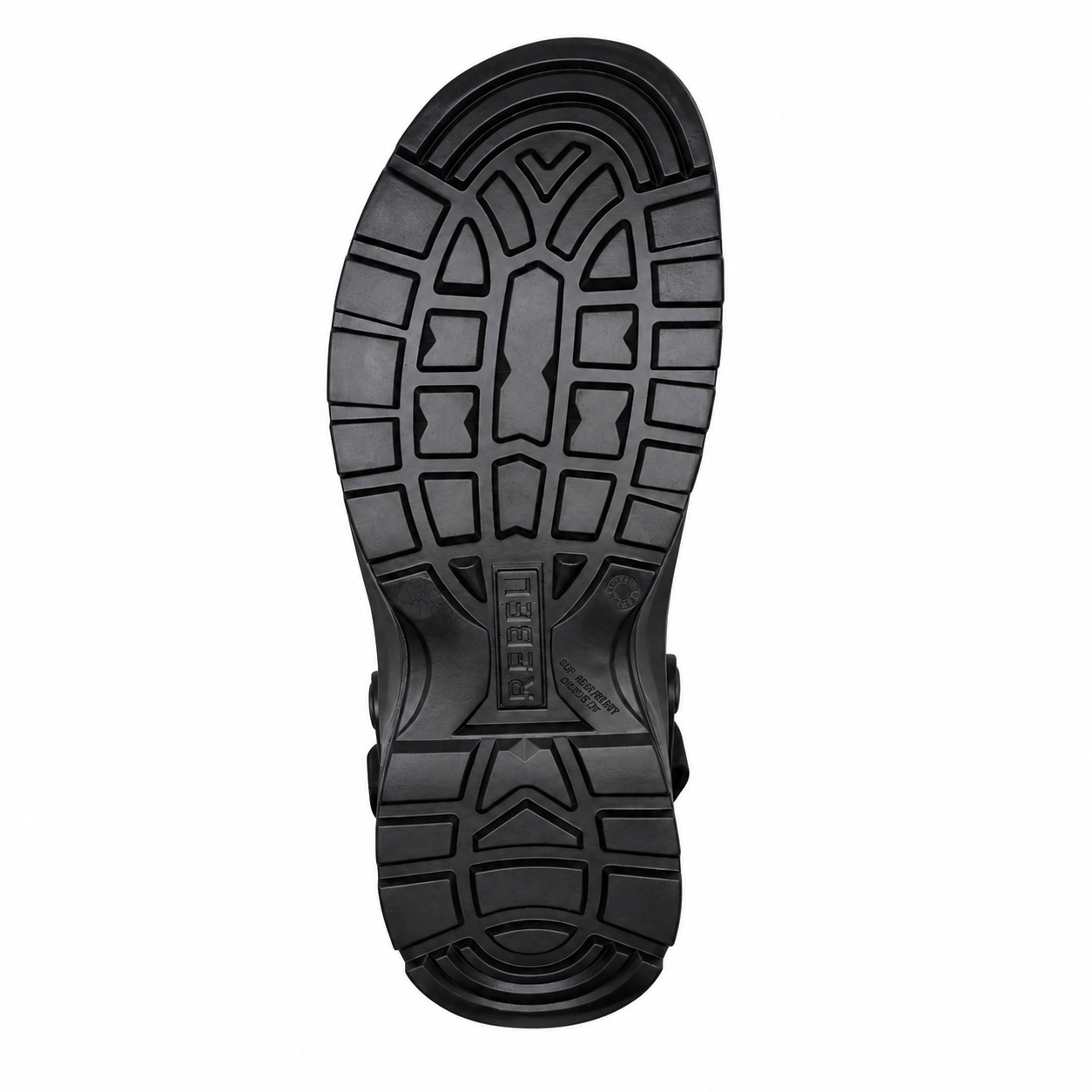 REBEL Cruiza Work-Pro Slip-On Clog Black – Professional Janitorial & Work Shoe - Image 8