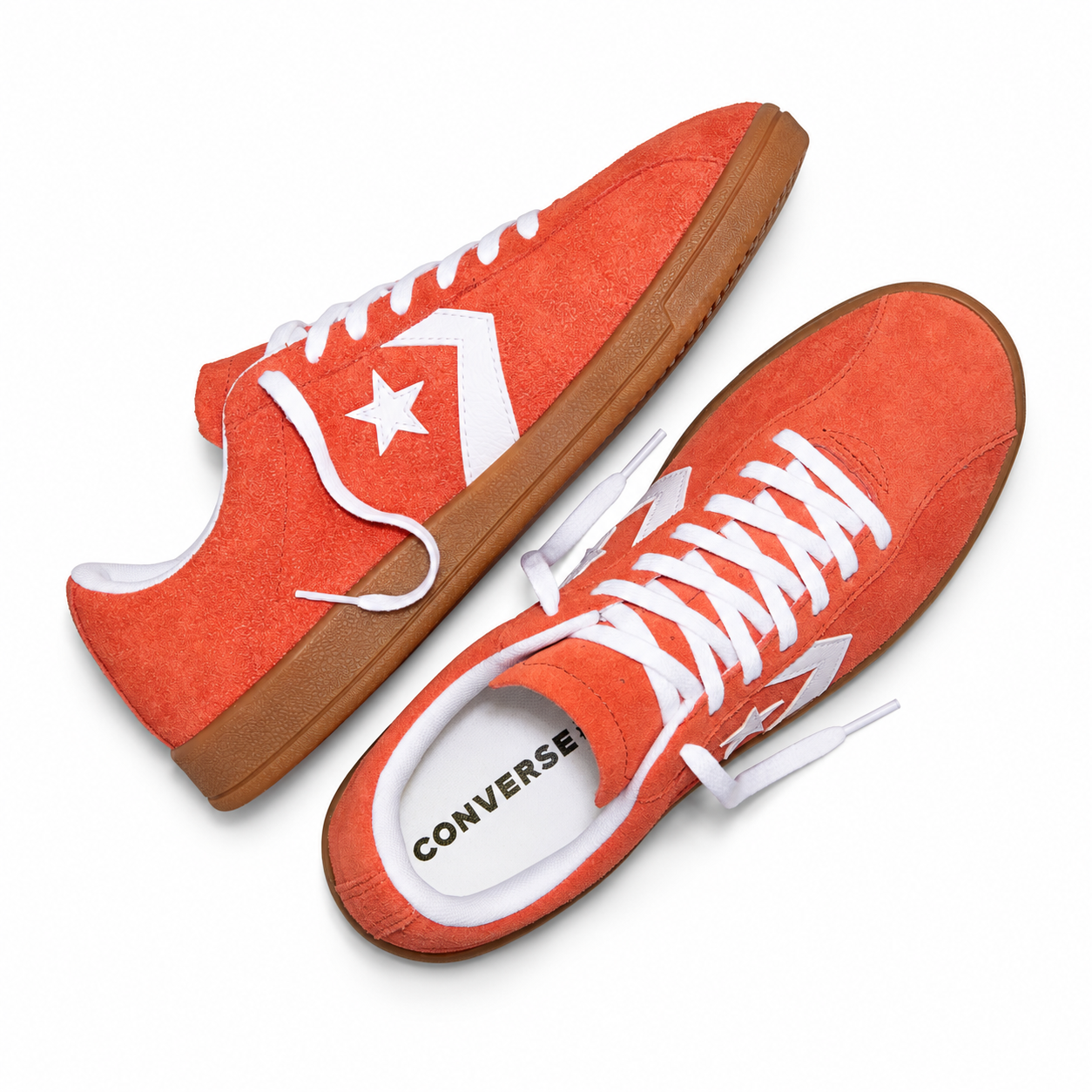 Converse All Star Classic Trainer Retro Suede – Smoked Paprika / White / Gum – A16030C - Image 3
