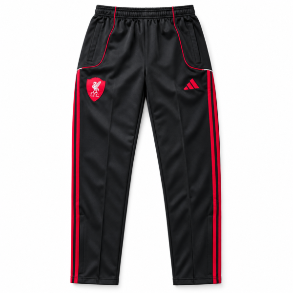 Liverpool Black & Red Tracksuit – Jacket & Pants – Size Small - Image 4
