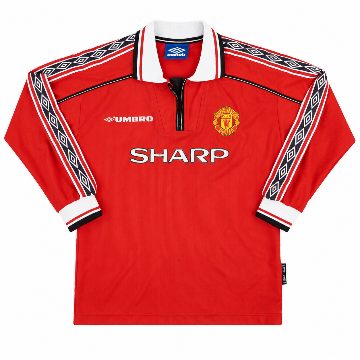 Manchester United 1998/99 Home Long Sleeve Jersey – XL and XXL