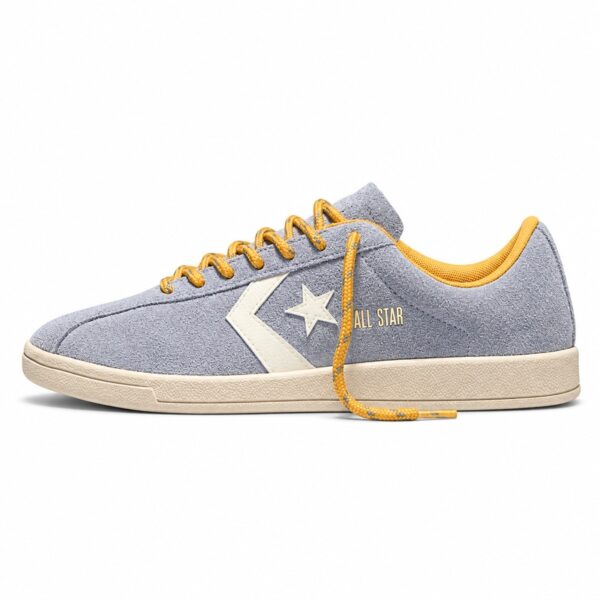 Converse All Star Classic Trainer Suede – Thunder Whale Grey / Gold Palm / Egret – A17757C - Image 3