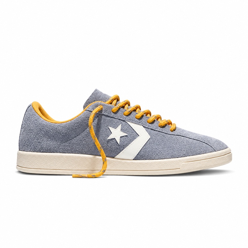 Converse All Star Classic Trainer Suede – Thunder Whale Grey / Gold Palm / Egret – A17757C - Image 5